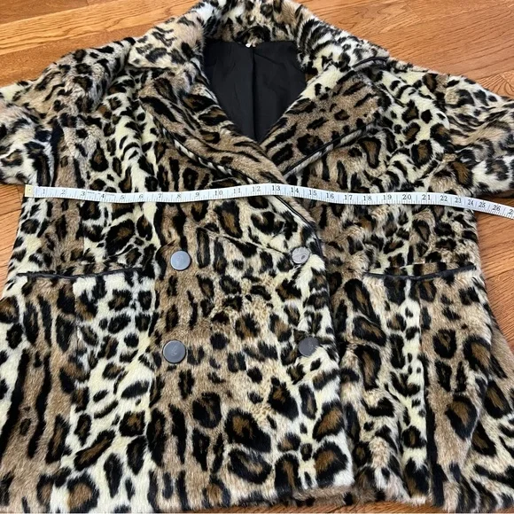 Free People Kate Leopard Coat - Picture 12 of 15